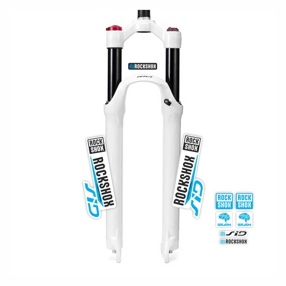 rockshox sid phuộc trắng (dương trắng)