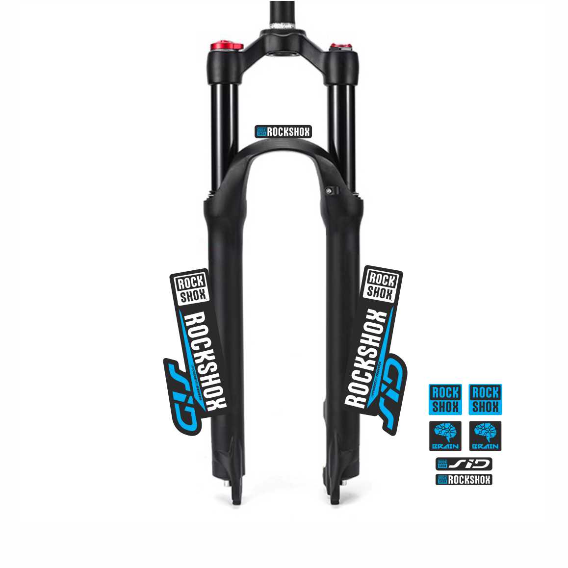 rockshox sid phuộc đen (dương trắng)