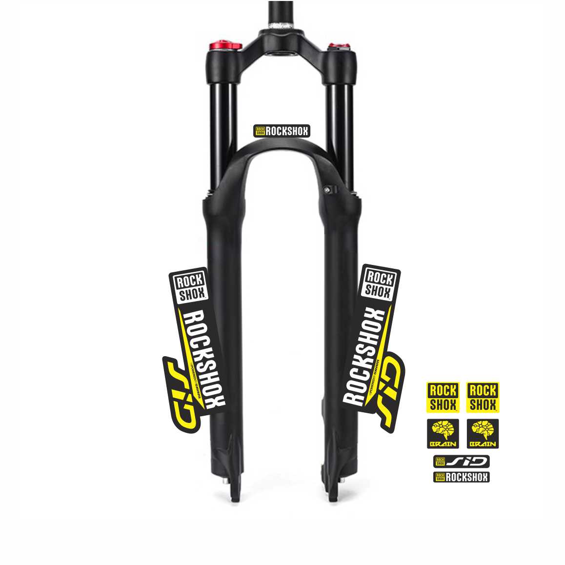 rockshox sid (vàng trắng)